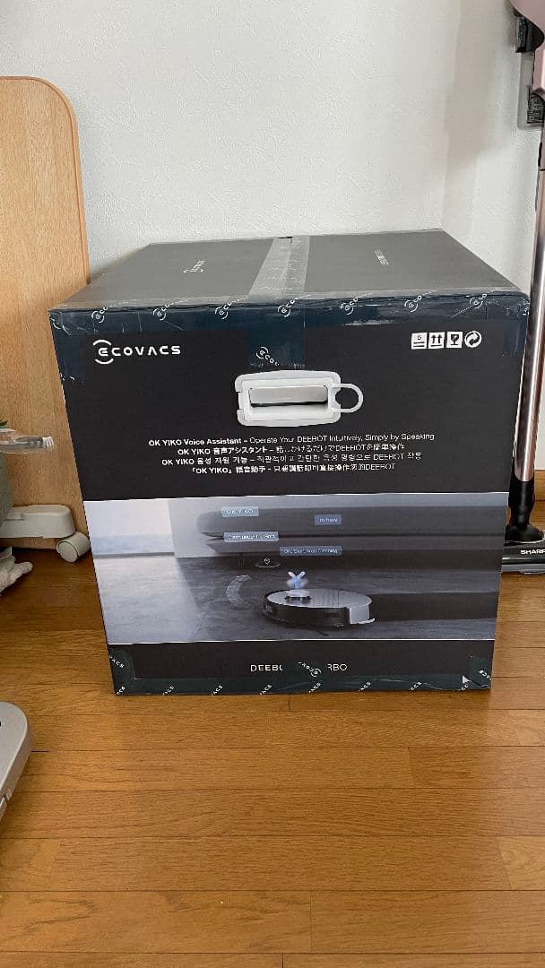 ECOVACS　DEEBOT X1 TURBO ロボット掃除機 モップの自動洗浄