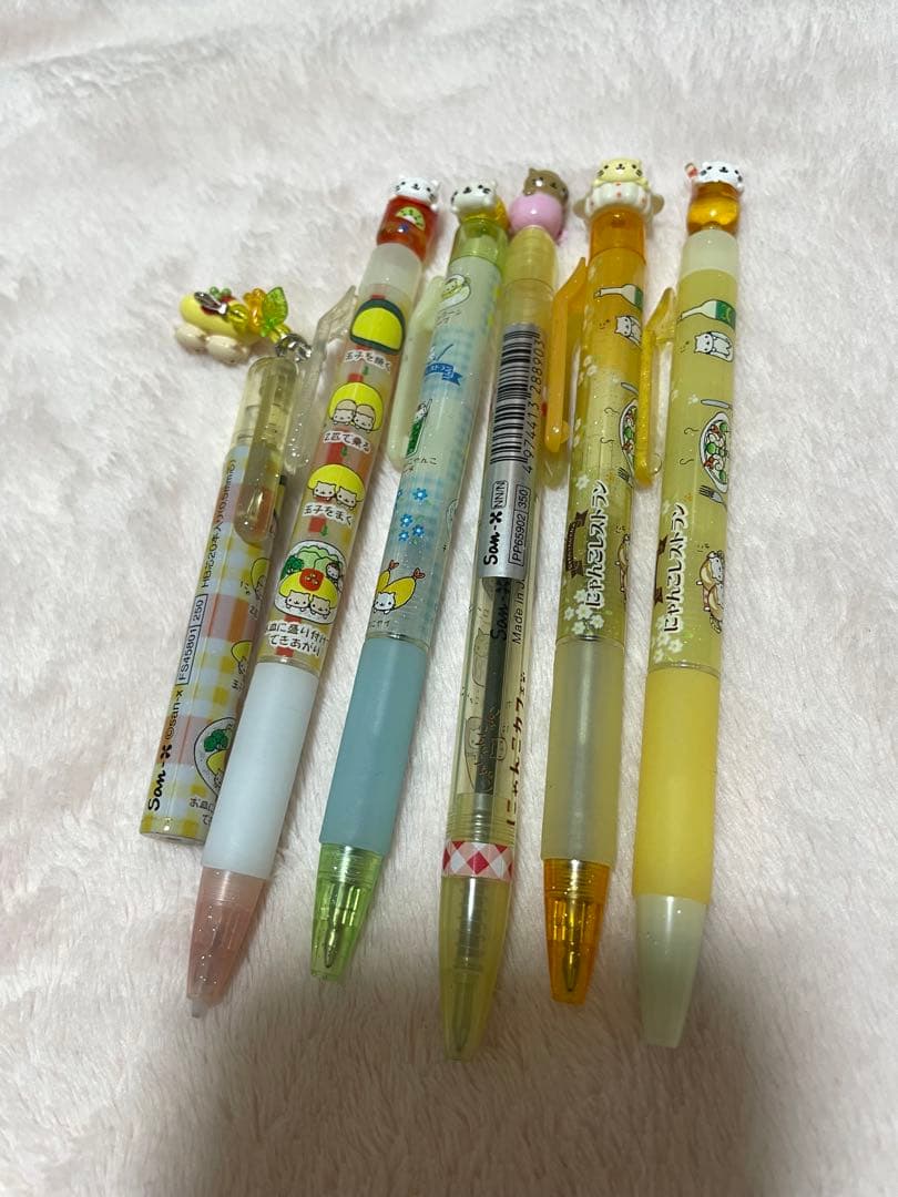 バラ売り可！にゃんにゃんにゃんこ　文具　サンエックス