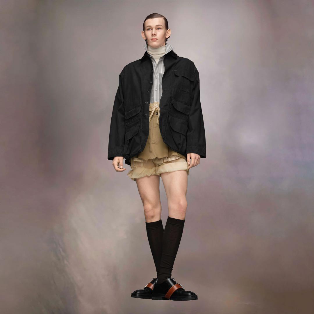 週末値下！新品 タグ付き メゾンマルジェラ ワックスコットンジャケット