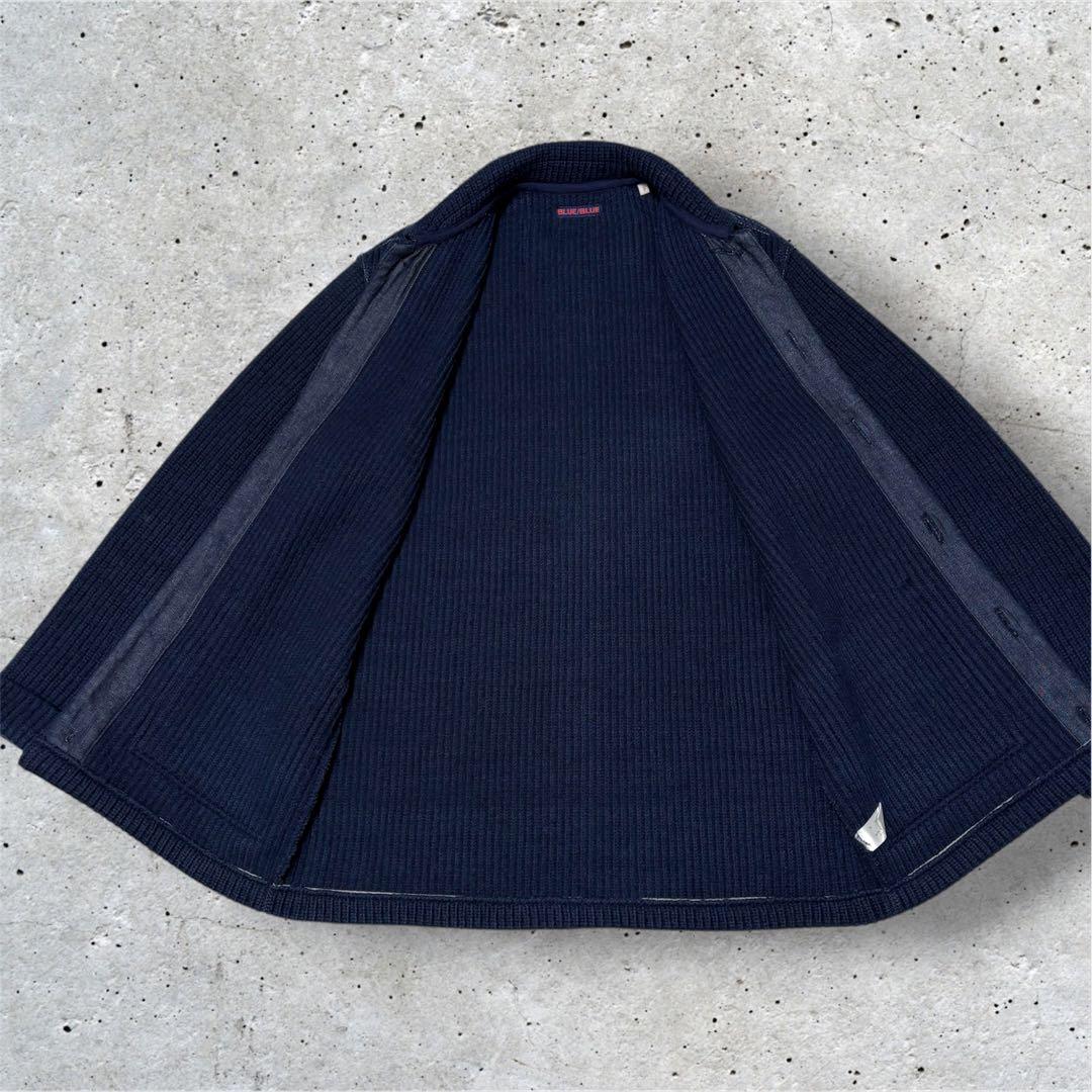 BLUE BLUE 圧縮ニットジャケット キムタク着 ラブジェネ 名作