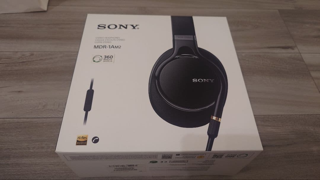 SONY MDR-1AM2 ヘッドホン ブラック