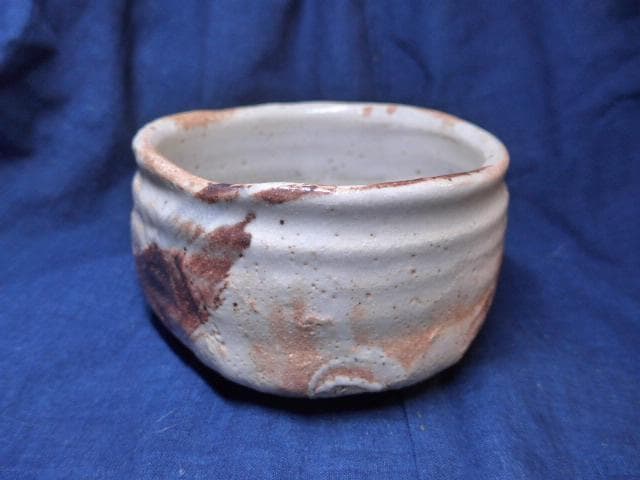 茶道具 志野茶碗　十鳳／加藤十右衛門の志野茶碗 共箱 未使用美品 本物保証