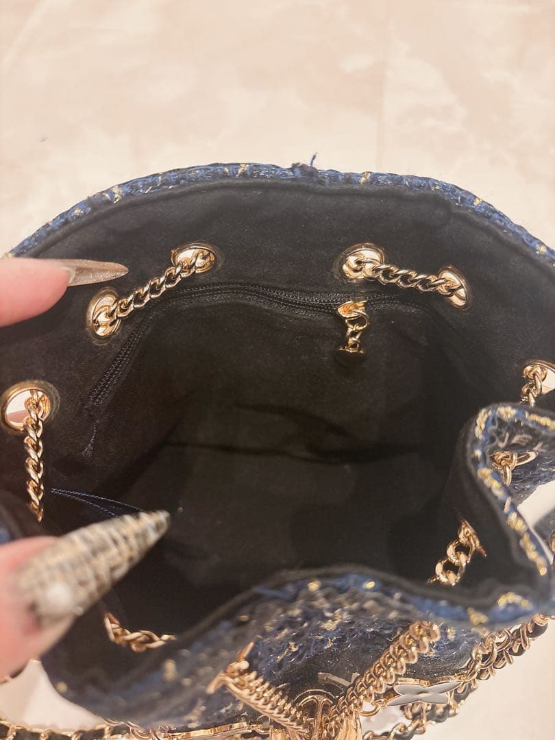 CHANEL ノベルティ ショルダーツィード