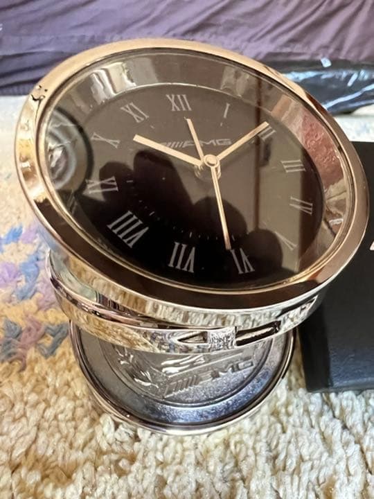 ☆メルセデスベンツ　AMGオリジナルクロック(非売品)／新品•未使用☆