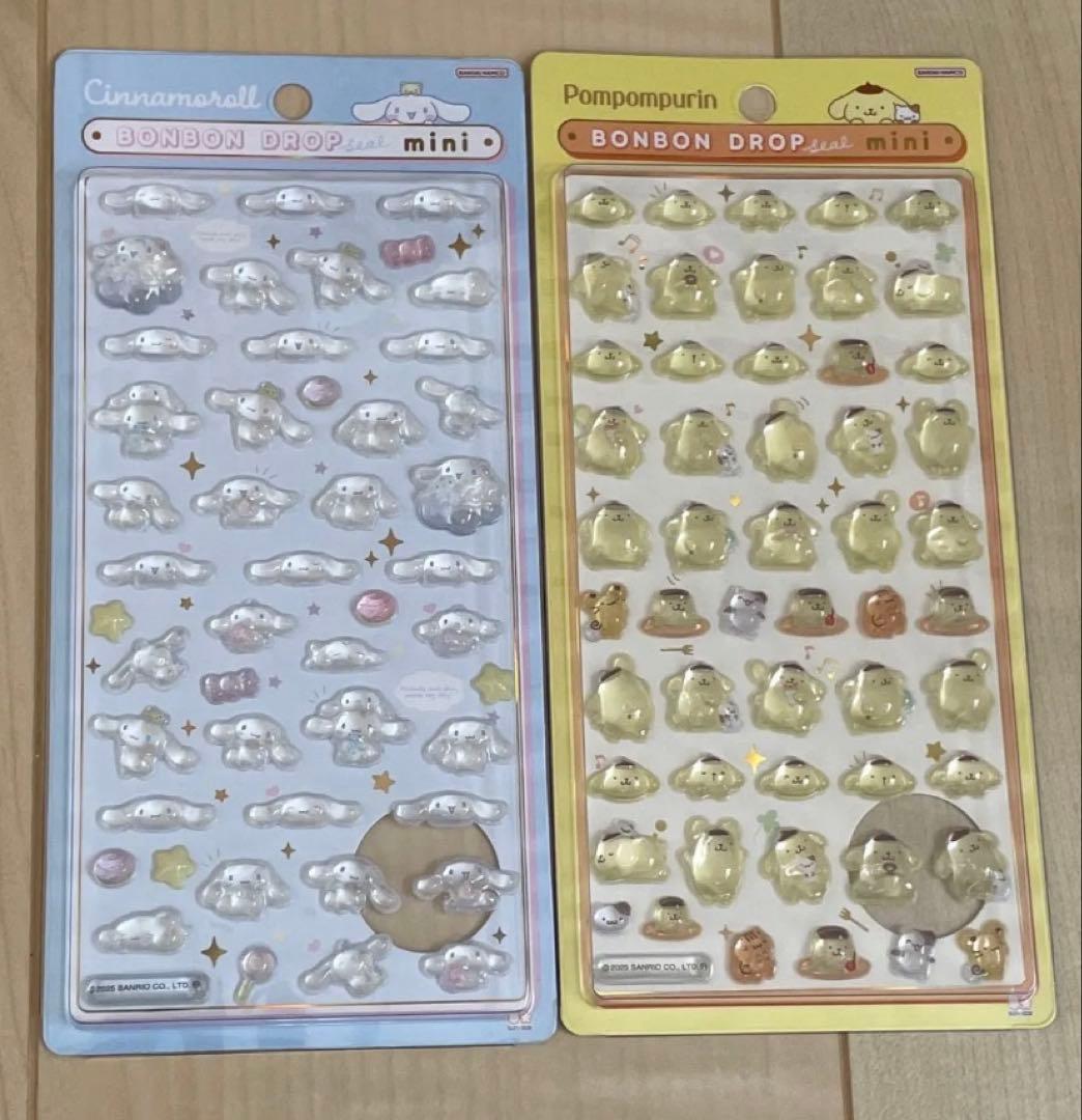 ボンボンドロップシール サンリオ ミニ たまごっち 計12種 国内正規品