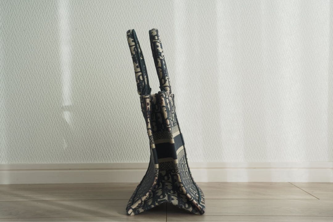 Christian Dior バッグ ネイビー/ベージュ