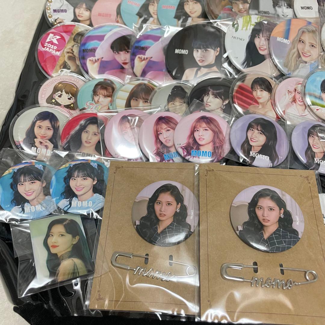 【年末限定価格】TWICE モモ 缶バッジ セット まとめ 痛バ グッズ