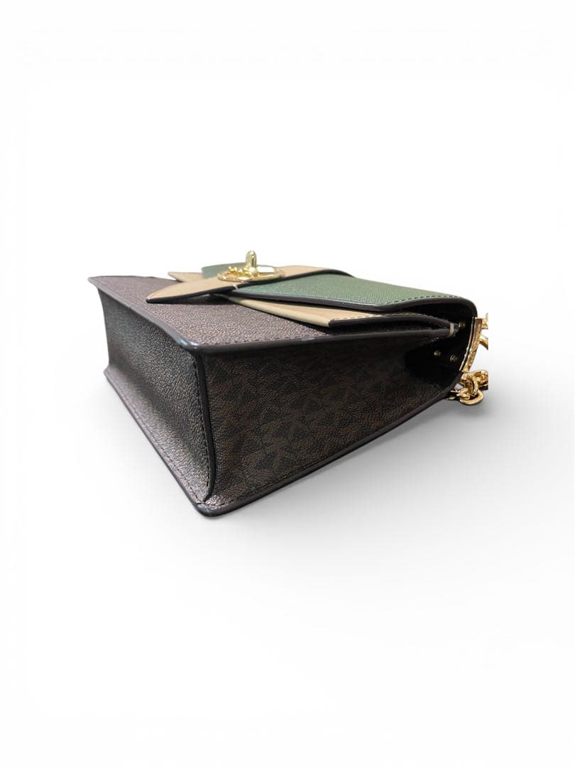 【美品】MICHAEL KORS グリニッジ MK柄 クロスボディ