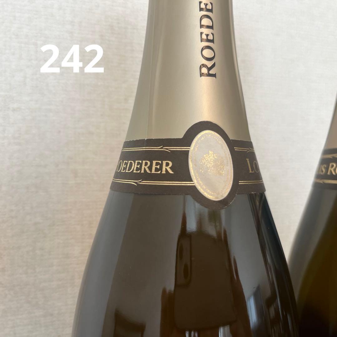 LOUIS ROEDERER シャンパン コレクション242・243 2本セット