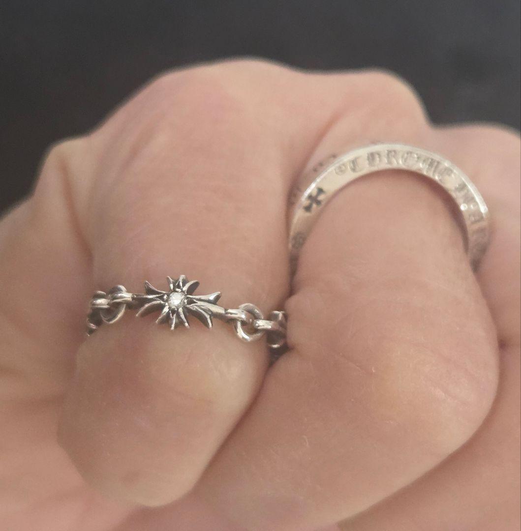 A*t様 CHROME HEARTS★Tiny E CHプラスリング 純正ダイヤ