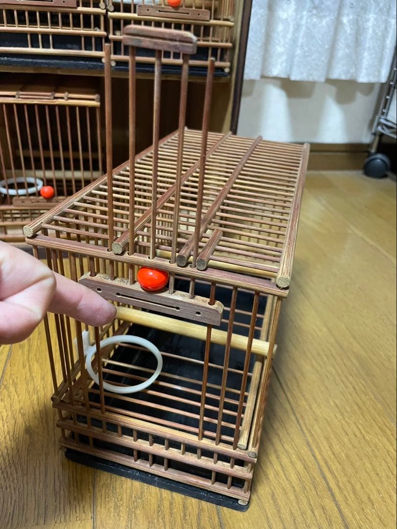 メジロカゴ６個とケース