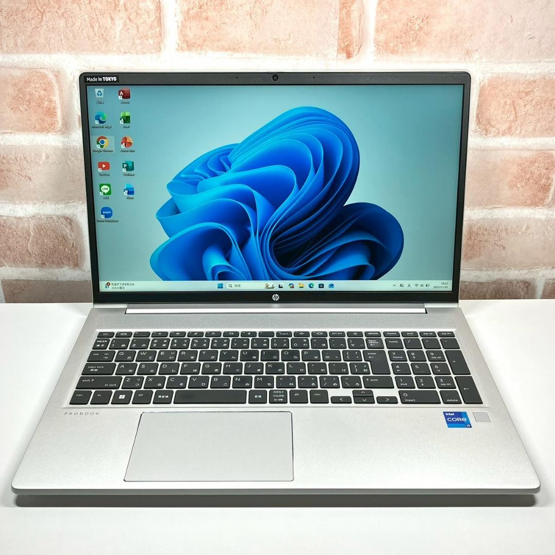 第12世代Corei7 SSD512GB メモリ16GB テンキー HP G41