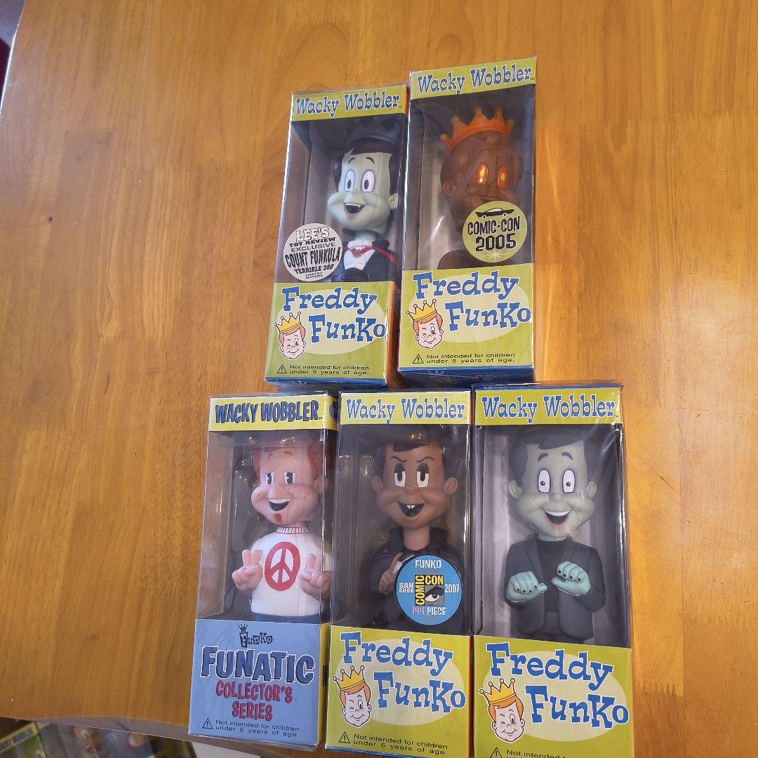 Freddy Funko Wacky Wobbler 5体セット　首振り人形