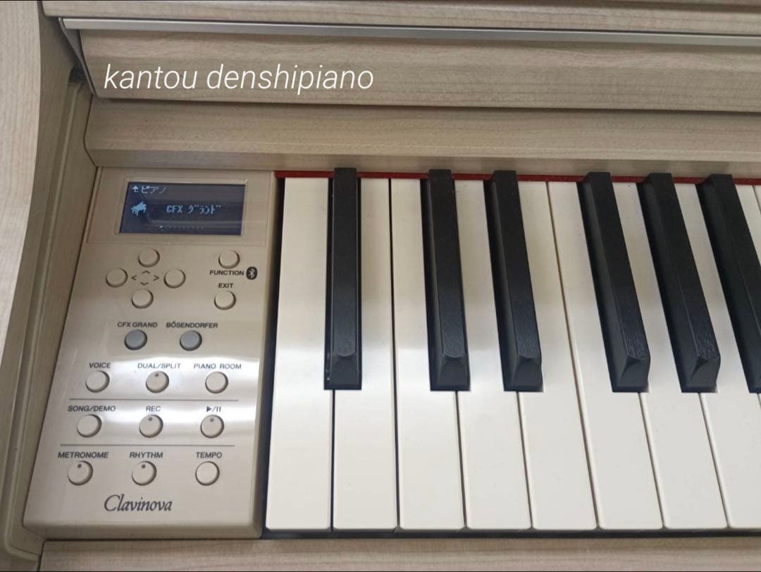 【木製鍵盤】YAMAHA CLP-675WA 電子ピアノ 19年製 良好 椅子付