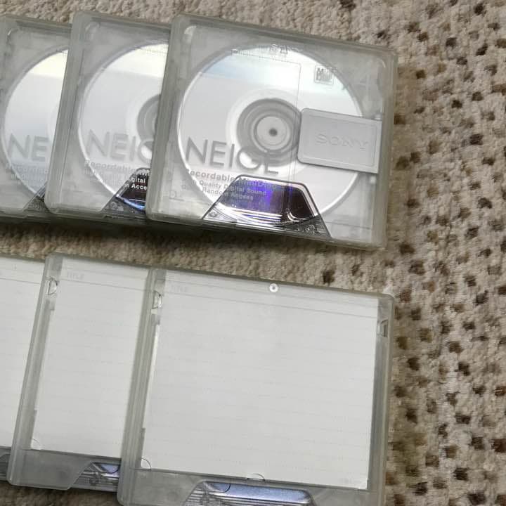 ソニー MDディスク 74分×10枚