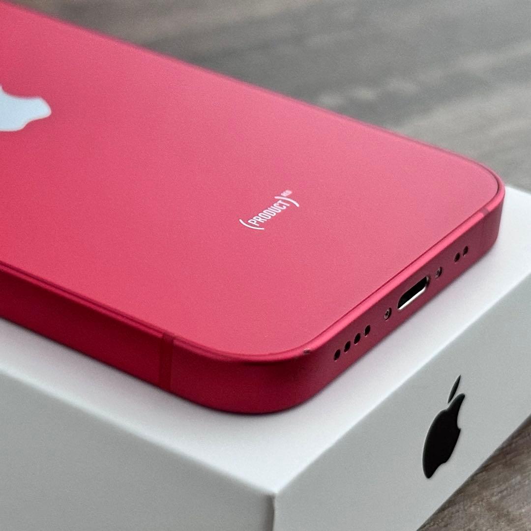 【美品☆大容量‼︎】iPhone12mini 本体 RED 256GB