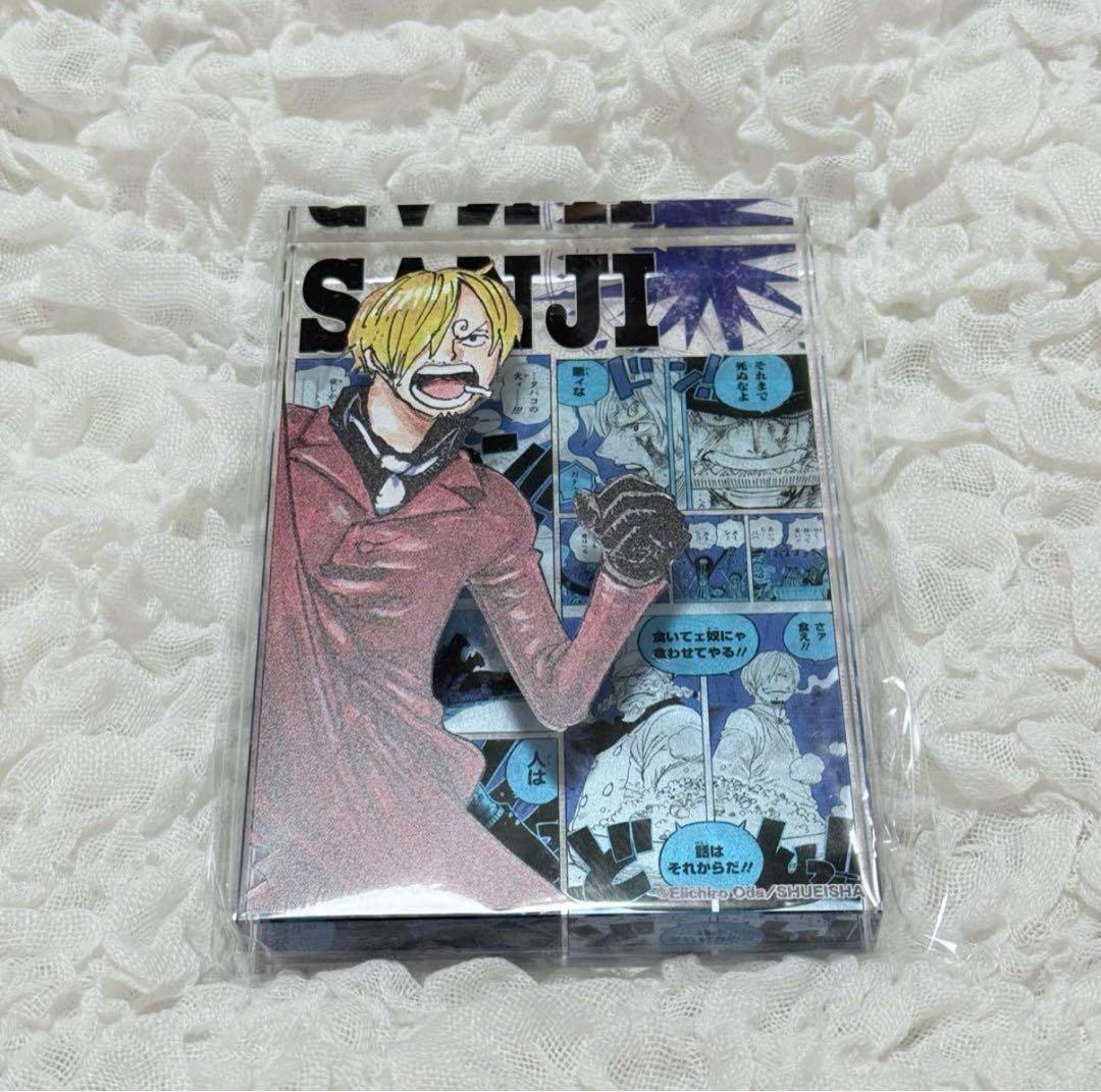 ワンピースアクリルブロック サンジ HEROES 2023 アクスタ