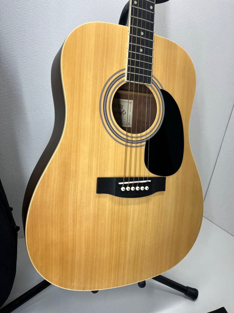 美品 HONEY BEE W-15M N アコースティックギター ハードケース付