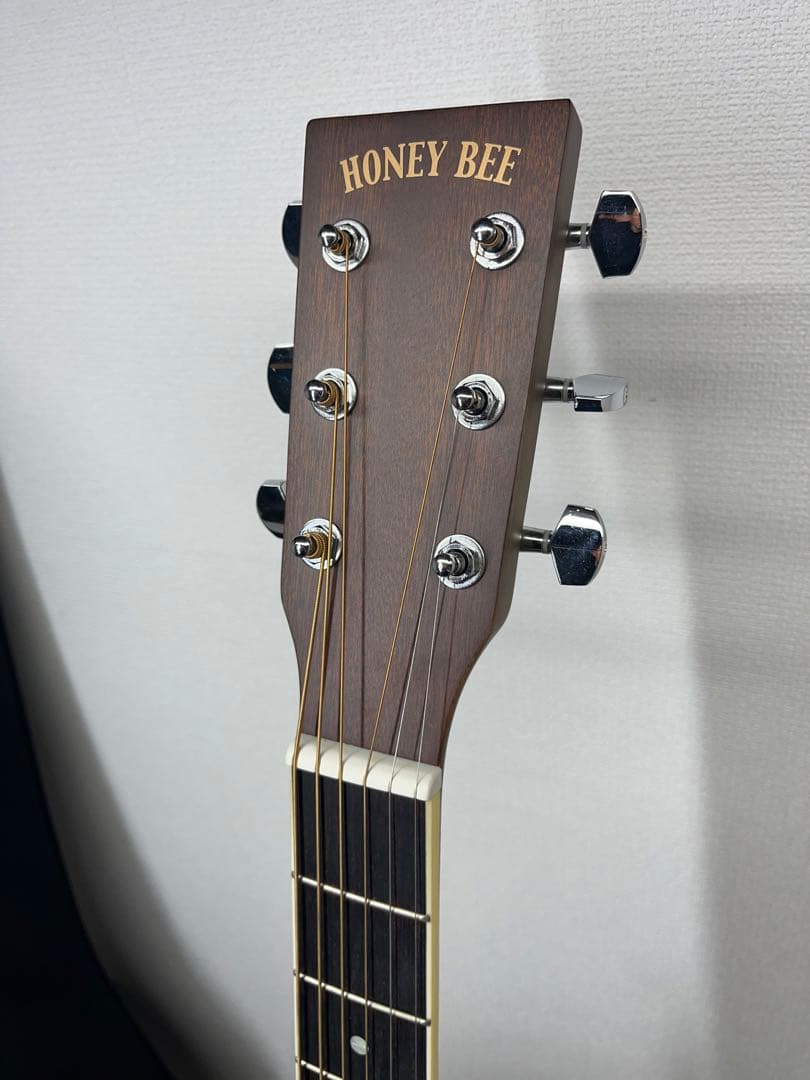 美品 HONEY BEE W-15M N アコースティックギター ハードケース付