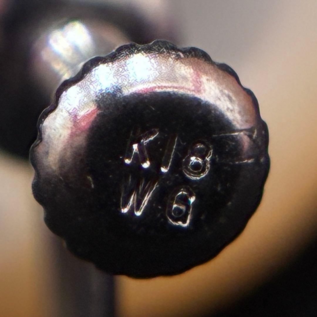 ▲FELLINI　パールネックレス　パールピアス(K18WG)　セット売り