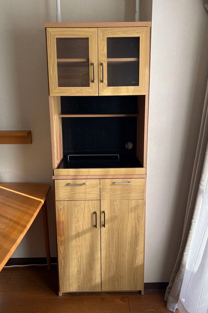 収納家具　北欧キッチンシリーズKeittio　レンジボード　キャビネット　W60