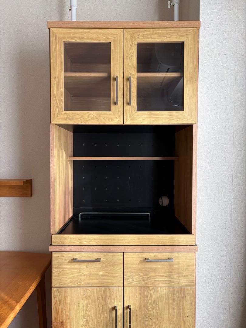 収納家具　北欧キッチンシリーズKeittio　レンジボード　キャビネット　W60