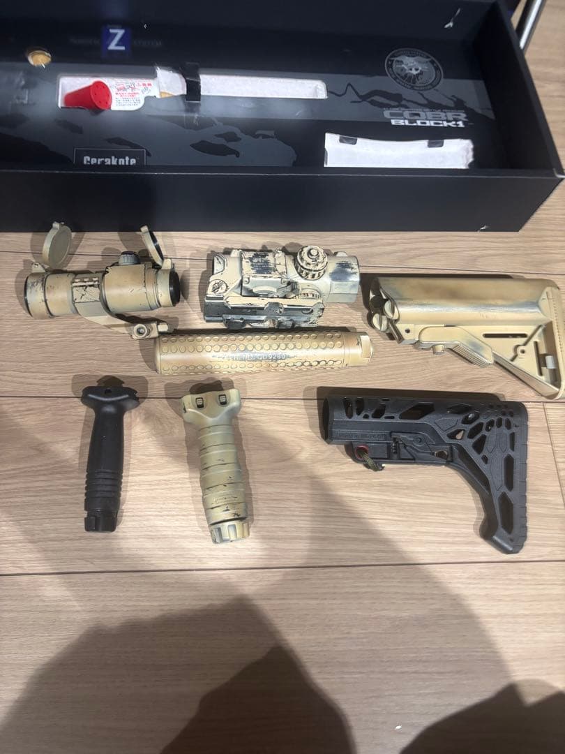 (期間限定おまけ付き)東京マルイ　cqb-r block1 ガスブロ　GBB