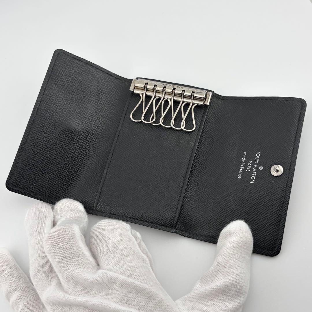 超美品✨ルイヴィトン ダミエ グラフィット ミュルティクレ6 キーケース6 連