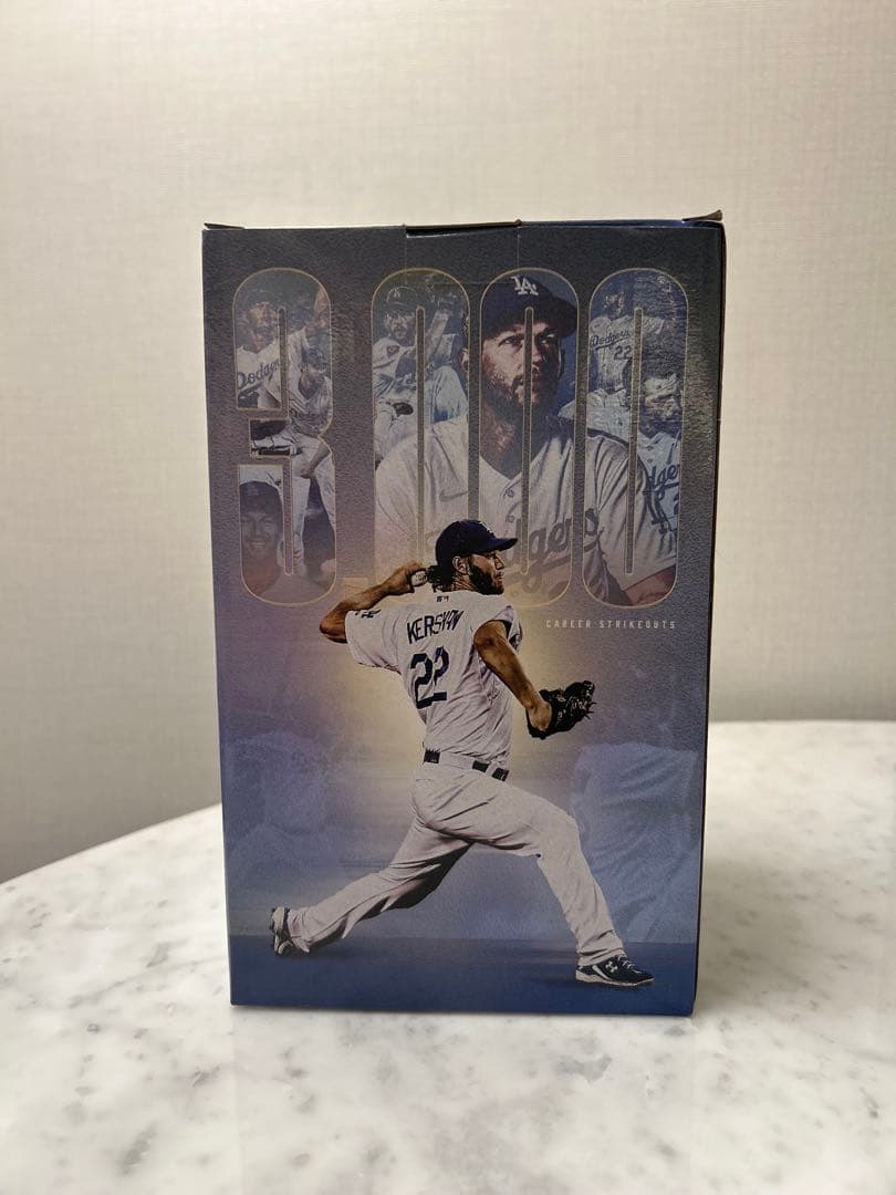 クレイトン・カーショー 3000奪三振記念　ボブルヘッド