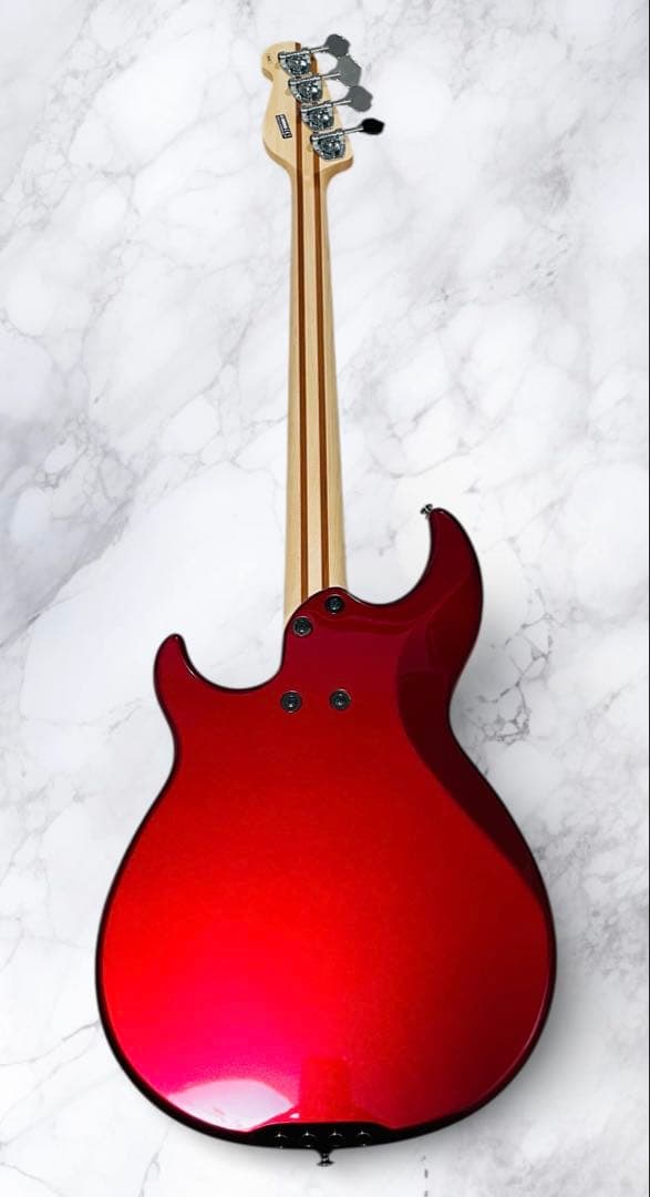 （新品同様）YAMAHA BB424X エレキベース レッドメタリック色