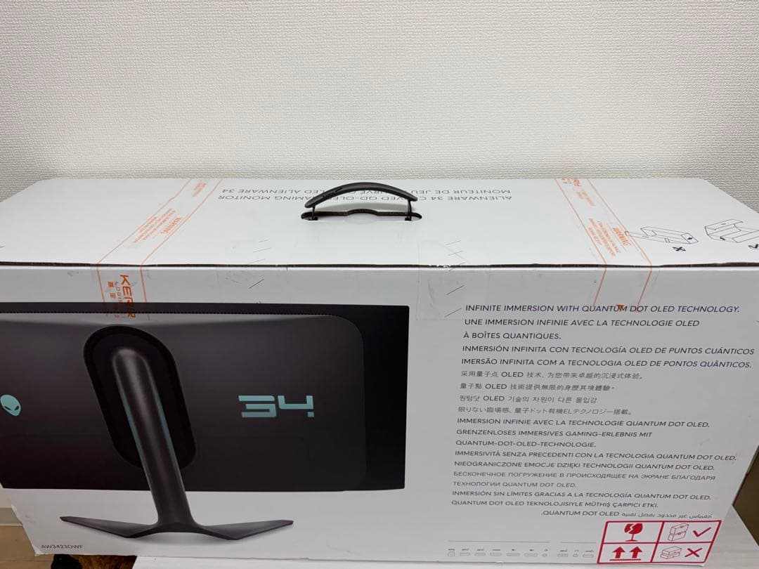 Alienware 34 曲面 QD-OLED モニター AW3423DWF