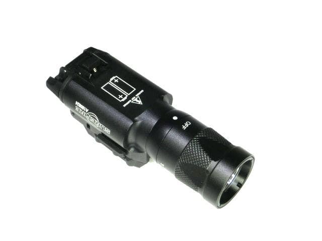 X300V型ウェポンライトLEDピストルライト黒ハンドガンライト新品ストロボ機能