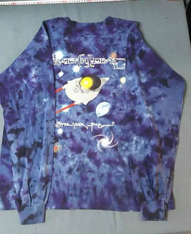 グレートフルデッド、TIEDYEロングスリーブプリントてT-shirt