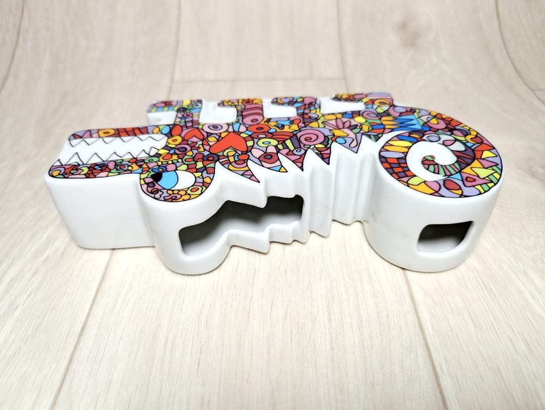 ❤️ポップアートの先駆者James Rizziの ワニ型一輪刺し　A1519