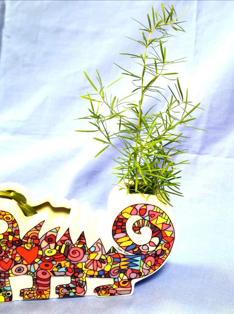 ❤️ポップアートの先駆者James Rizziの ワニ型一輪刺し　A1519