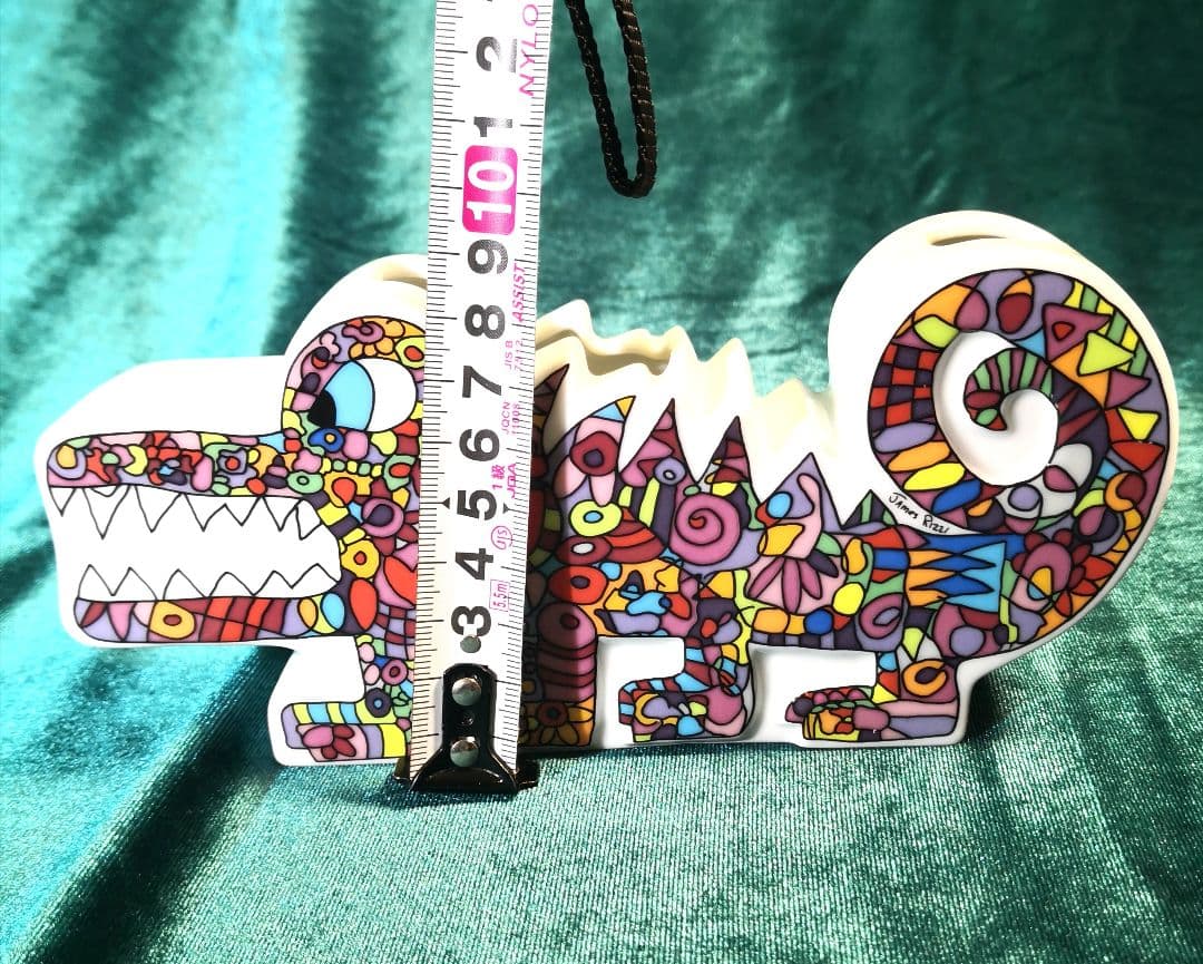 ❤️ポップアートの先駆者James Rizziの ワニ型一輪刺し　A1519