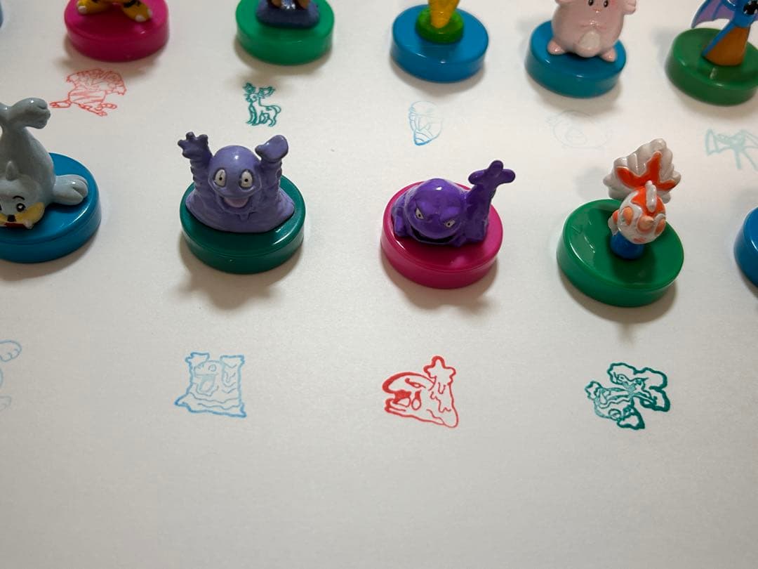 ポケモン スタンプ フィギュア ハンコ ミニフィギュア