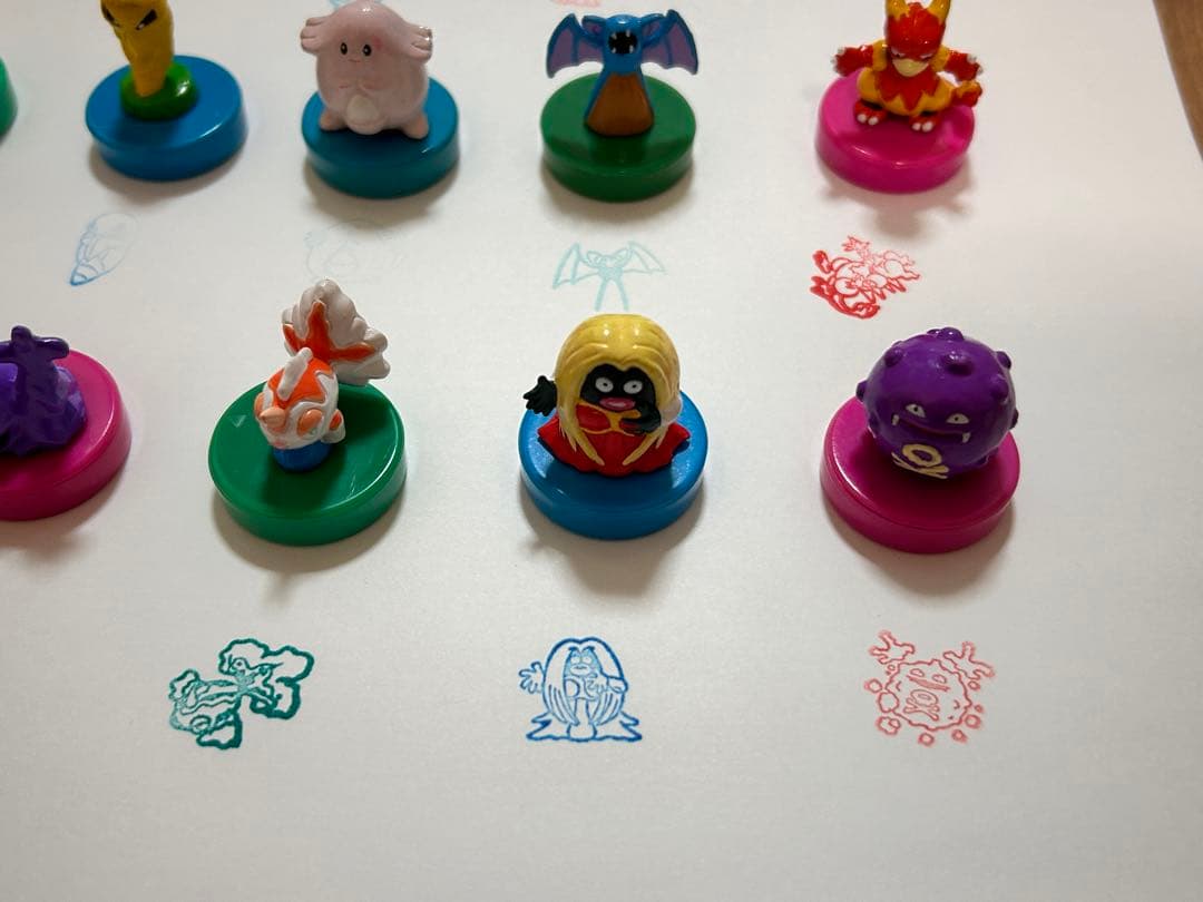 ポケモン スタンプ フィギュア ハンコ ミニフィギュア