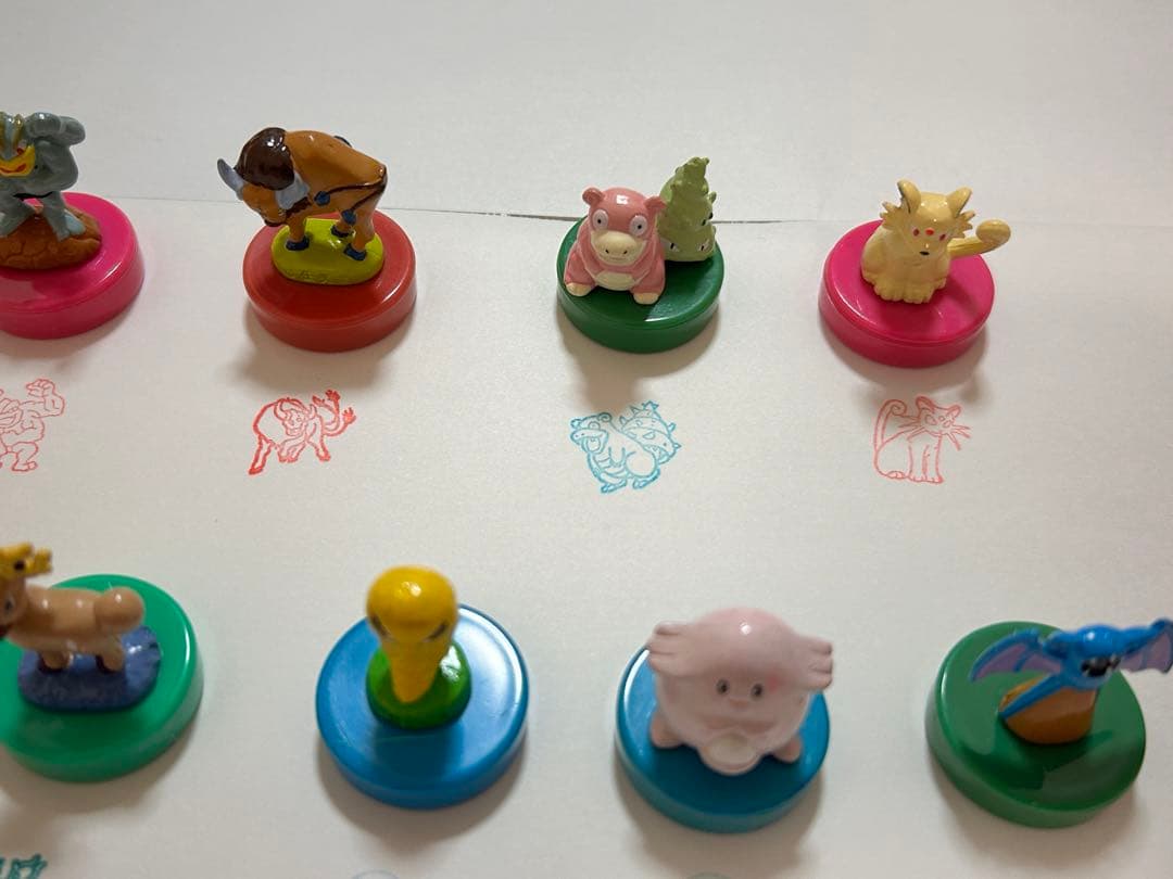 ポケモン スタンプ フィギュア ハンコ ミニフィギュア