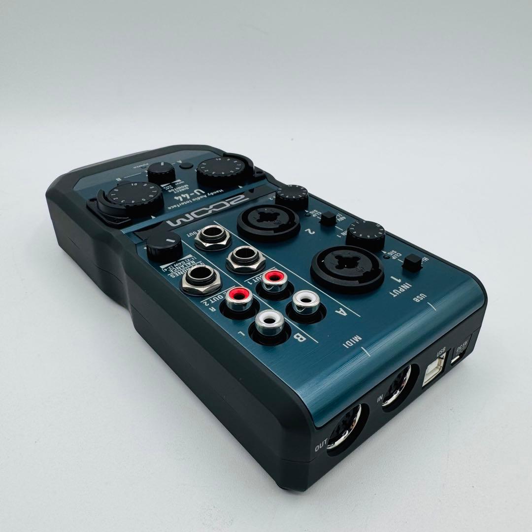 【極美品】ZOOM U-44 オーディオインターフェイス