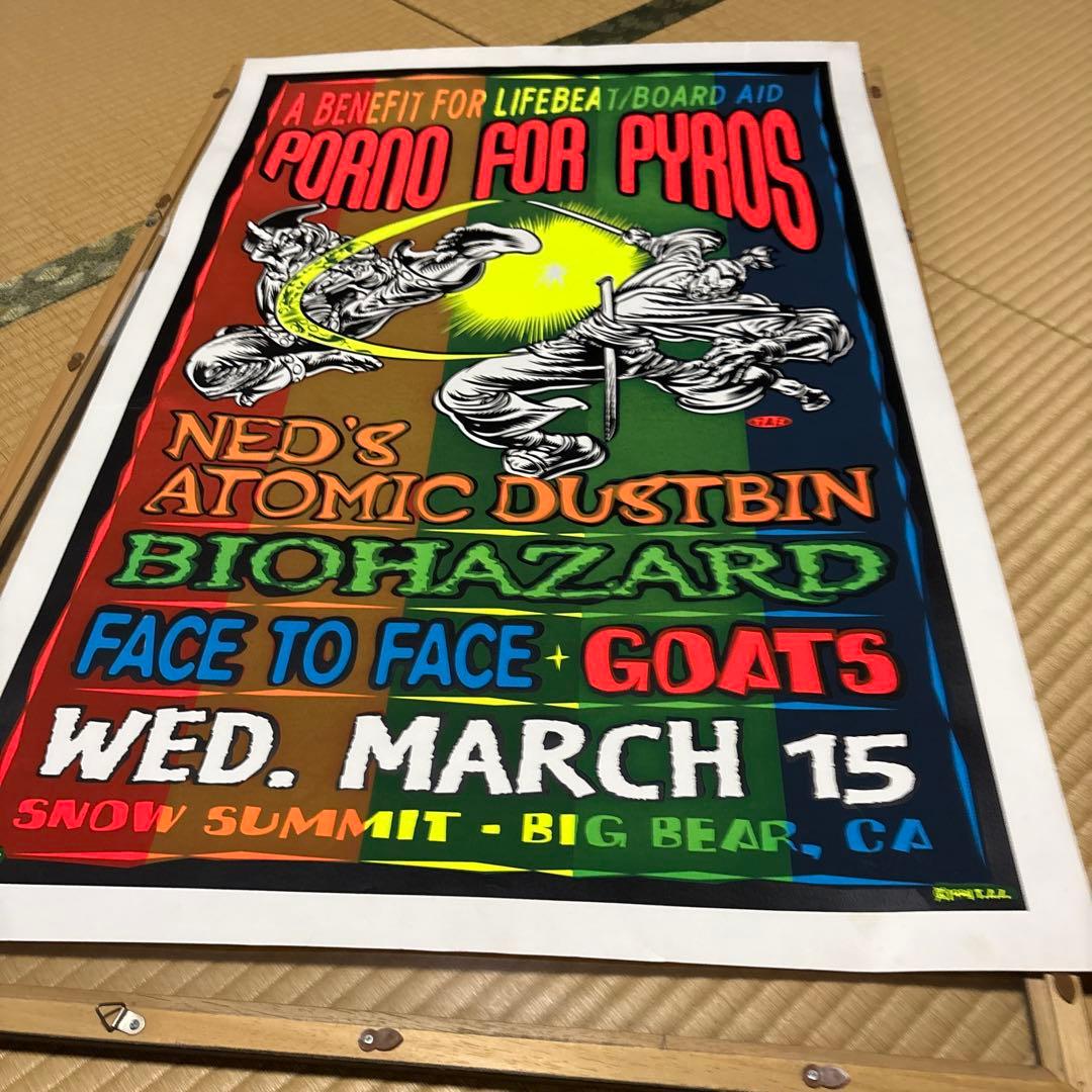 TAZ PORNO FOR PYROS ポスター額付き