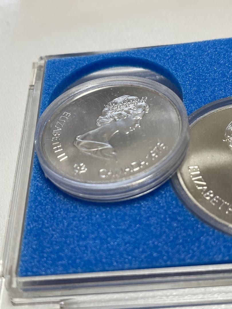 〜お値下げ中〜オリンピックモントリオール大会 銀貨4枚セット