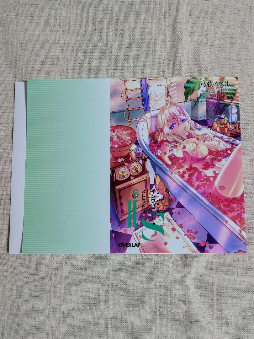 インフィニット・ストラトス　特典ブックカバー　8枚セット