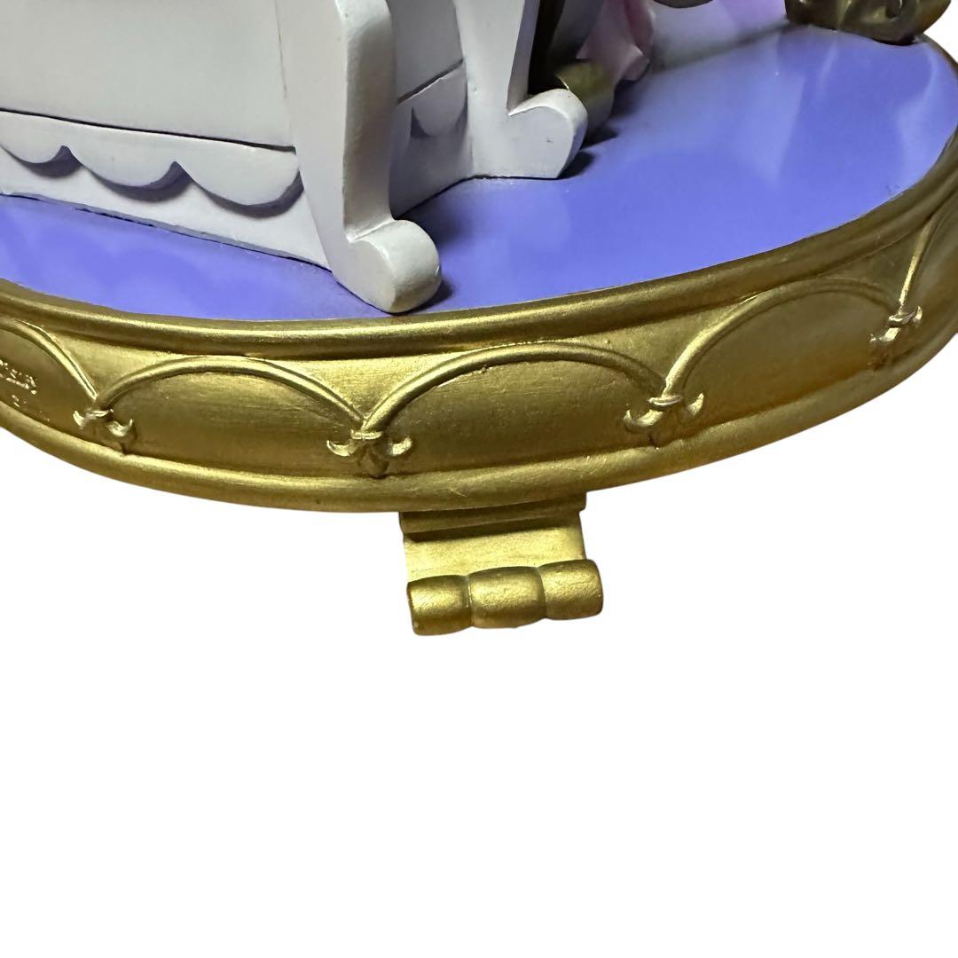 Disney ディズニー　美女と野獣　オルゴール　スノードーム　1991年製