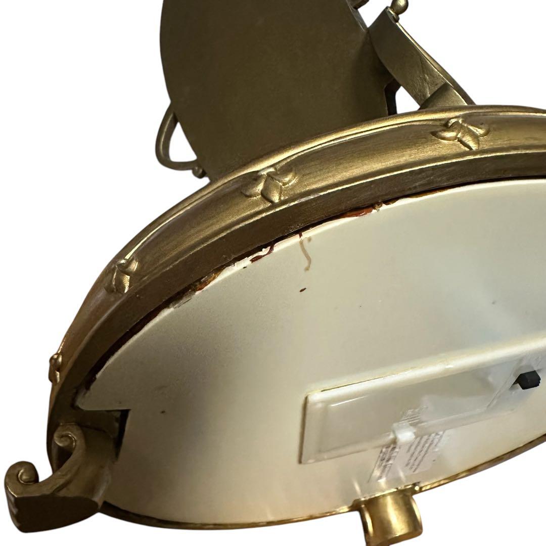 Disney ディズニー　美女と野獣　オルゴール　スノードーム　1991年製