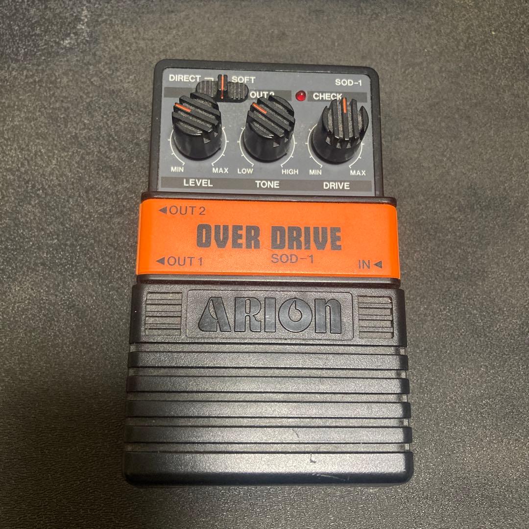 ギター ARION OVERDRIVE SOD-1