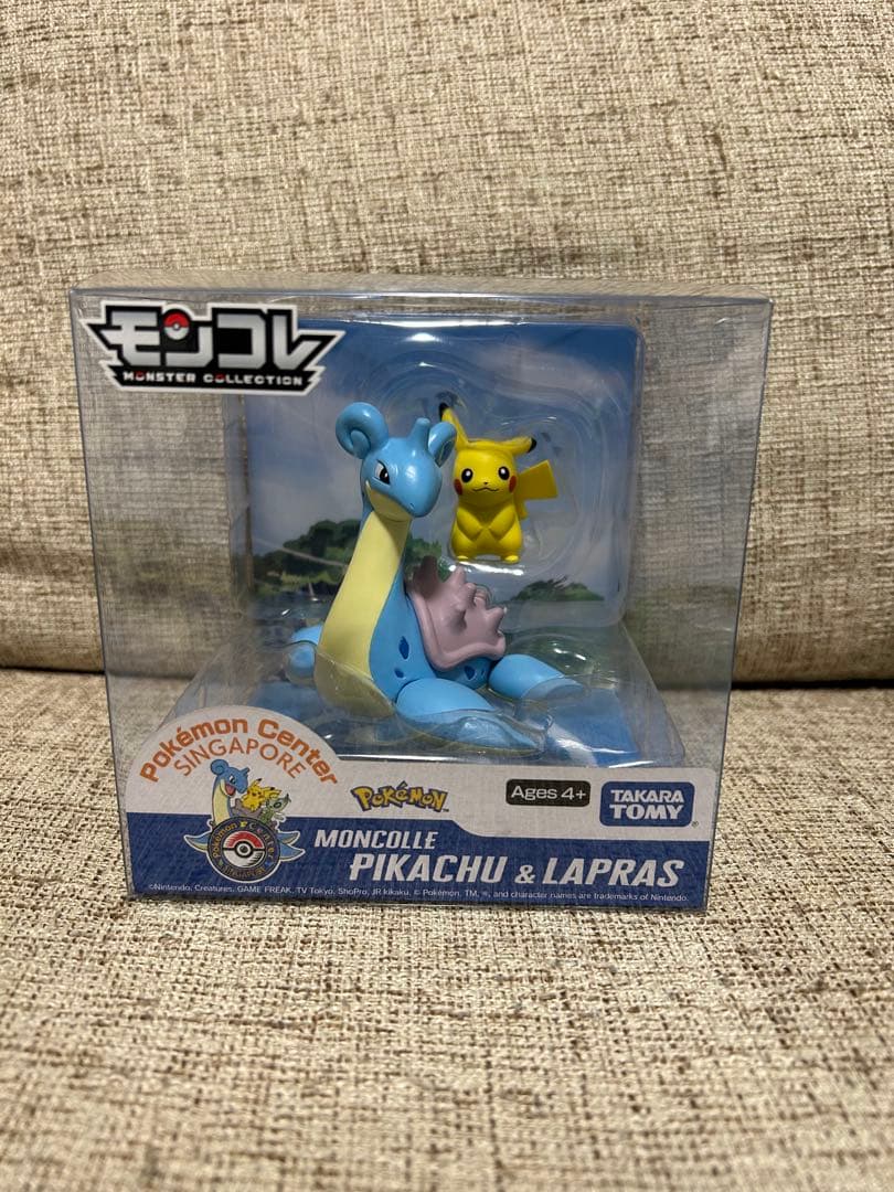 【シンガポール限定】モンコレ ピカチュウ & ラプラス フィギュア