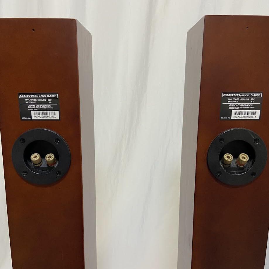 【AJ】ONKYO D-108E(D) スピーカーシステム オンキヨー ★