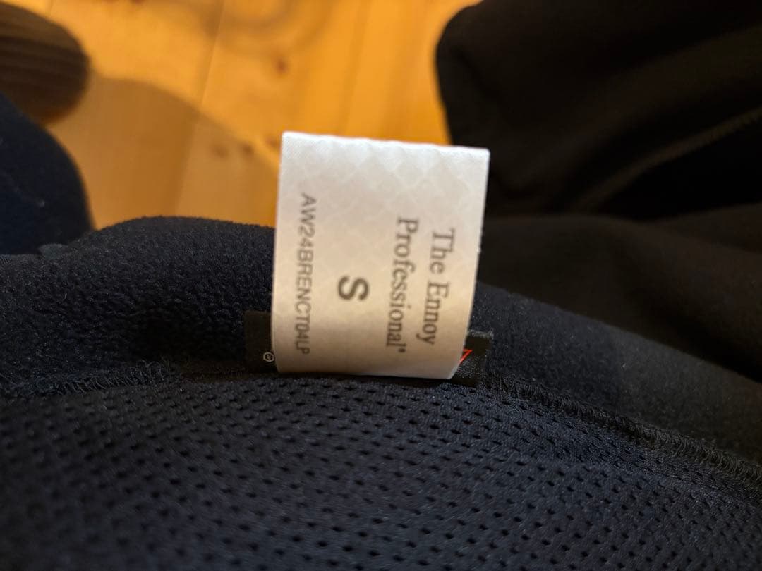 ennoy 24aw フリースセットアップ　 S ブラック