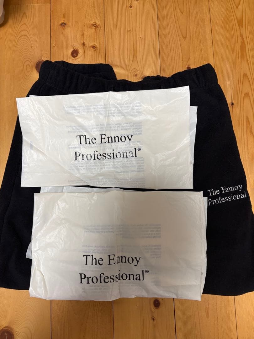 ennoy 24aw フリースセットアップ　 S ブラック